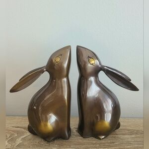RESTORATION HARDWARE Bunny Bookends